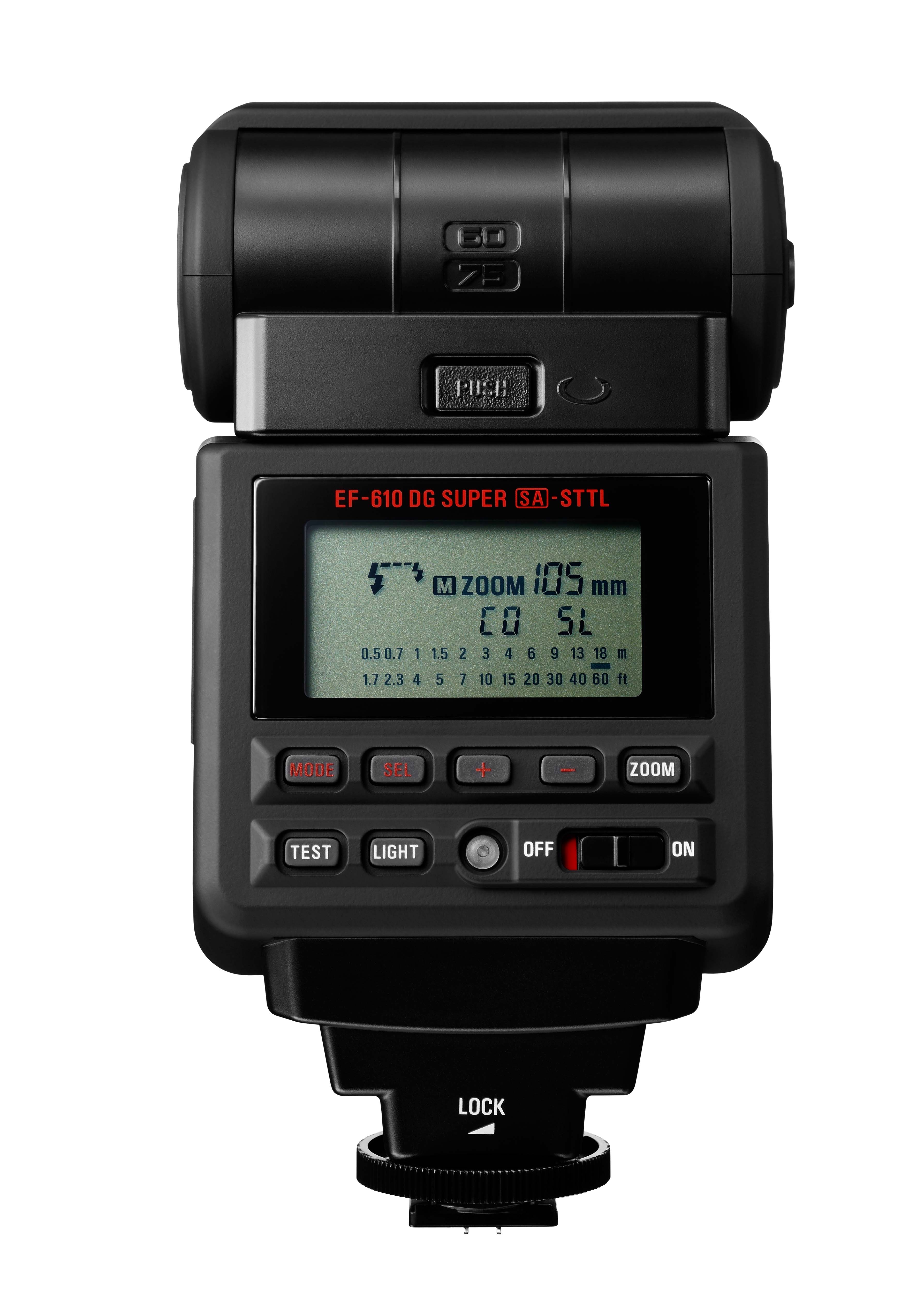 ELECTTRONIC FLASH EF-610 DG SUPER 保証付