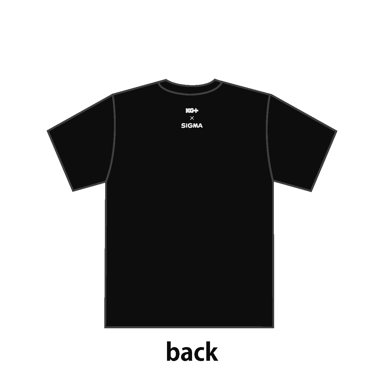 KG＋Tシャツ　ブラック(S)